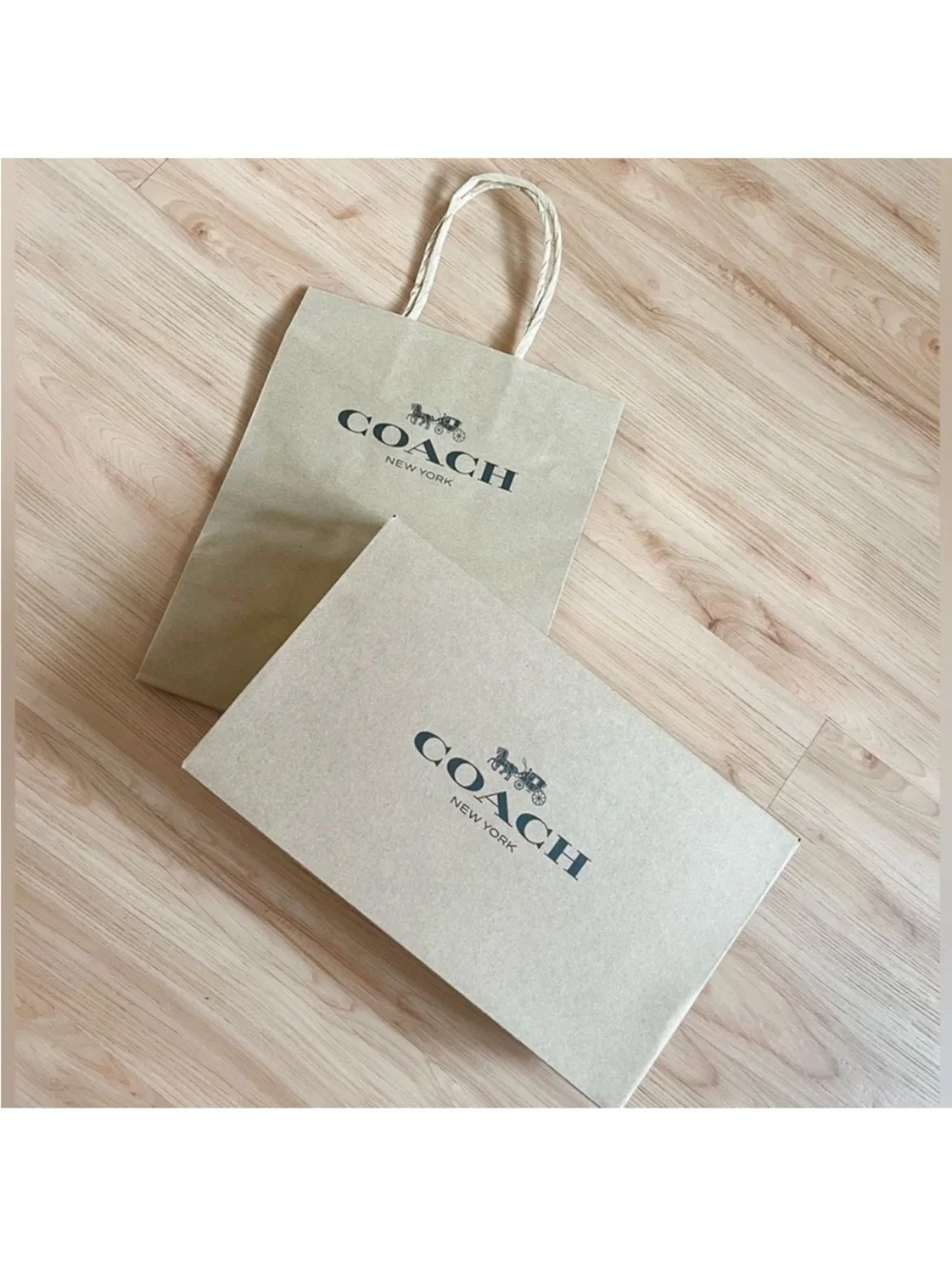 Coach shopping bag + Gift Box (Small size)